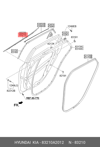 ARKA KAPI CAM CITASI DIS SOL 83210A2012