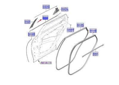 Arka Kapı Fıtılı Sag 83220CV000