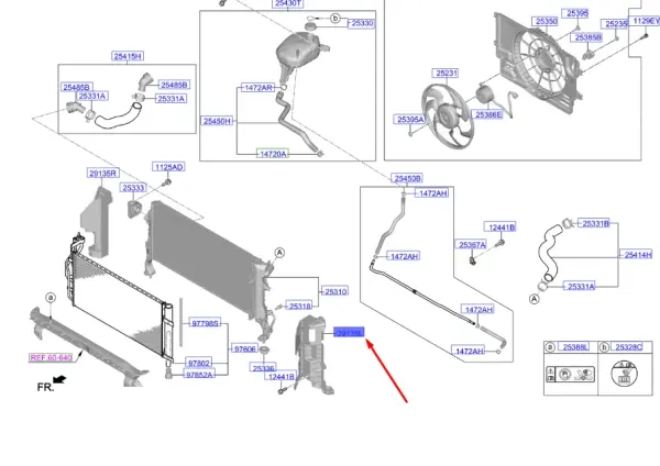 RADYATOR HAVALAN.PANEL SOL 29136J7900