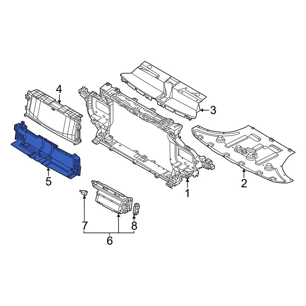 RADYATOR ALT MUHAFAZA 291B0CV500