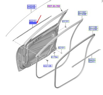 ON KAPI CAM FITILI SOL 82220J7000