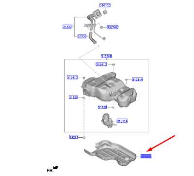 DEPO ALT BAKALITI 31520N7000