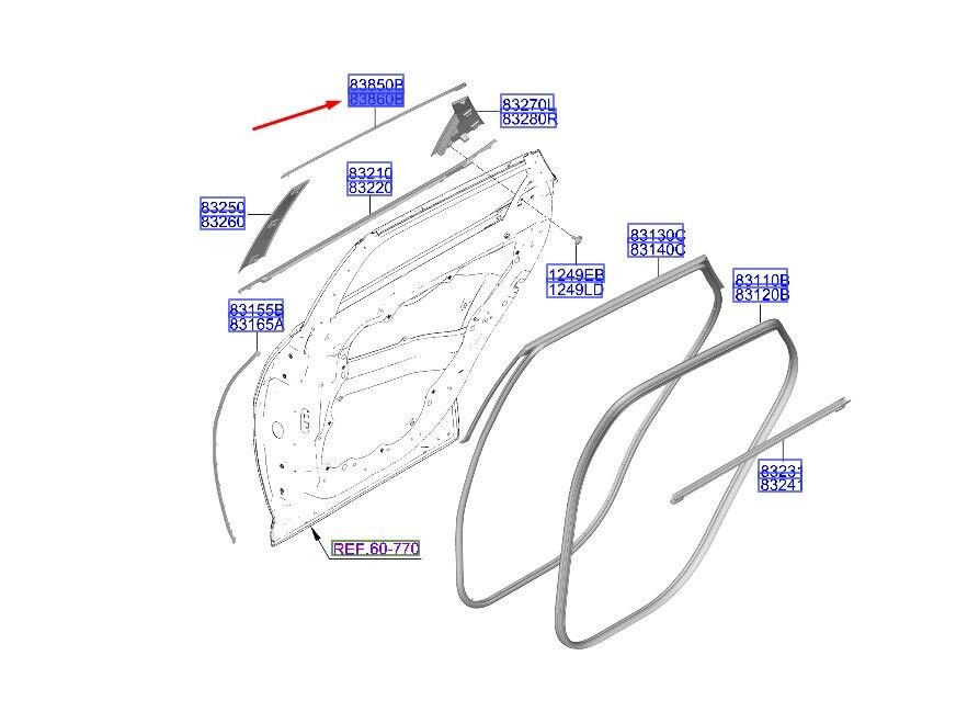 ARKA KAPI BAKALITI SAG 83860CV000