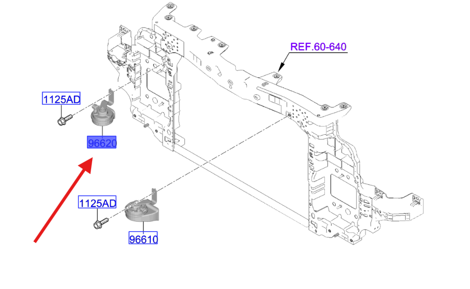 KORNA SAG 96621EV000