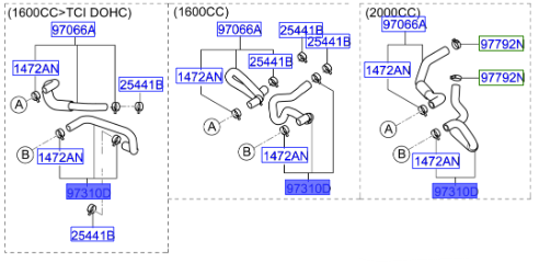 SU GIRIS HORTUMU 973112F300