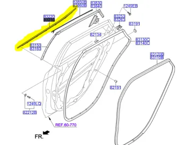 ARKA KAPI DIS FITILI  SOL 83210A2010