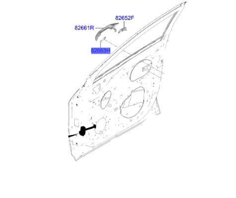 O KAPI MENTESE PAD SAG 82663R2000