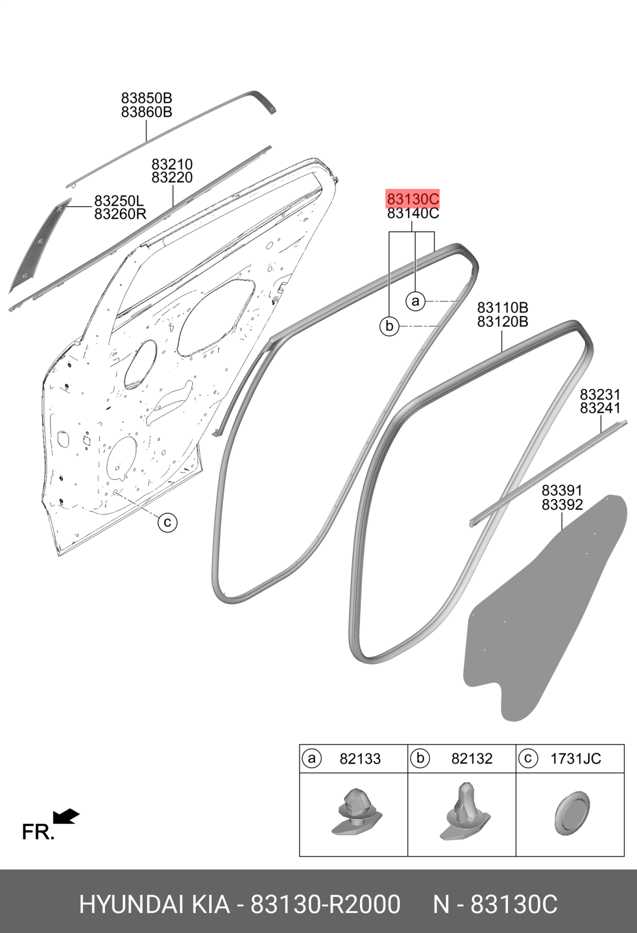 ARKA KAPI FITILI SOL 83130R2000