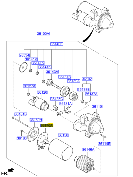 MARS MOTOR KOMUR KAPAGI 361592U100