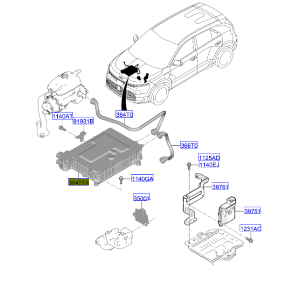 ICCU ASSY 364010EJA3