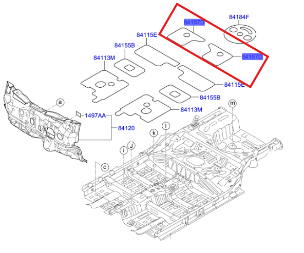Pad 84151H8000