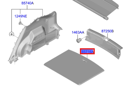 Bagaj Doseme 85715EV000DFS