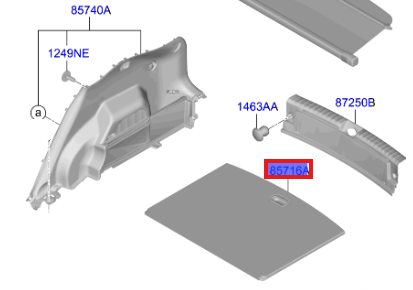 Bagaj Doseme 85715EV000DFS