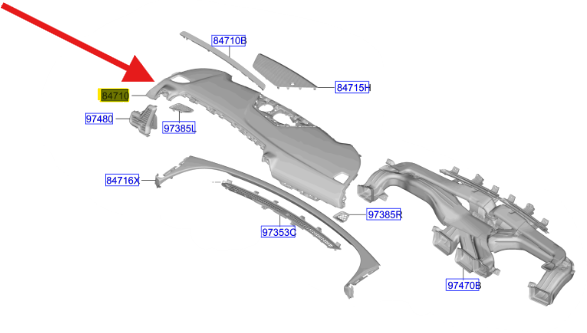 TORPIDO KOMPLE 84710R2100WK