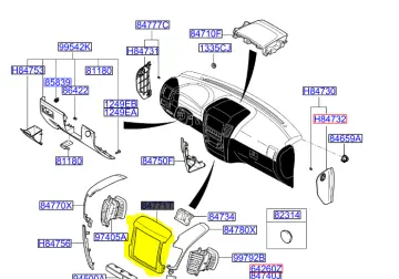 Teyp Cercevesı 847603E6208W
