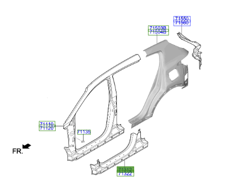 Marşbıyel Sacı Sol 71312F1D10