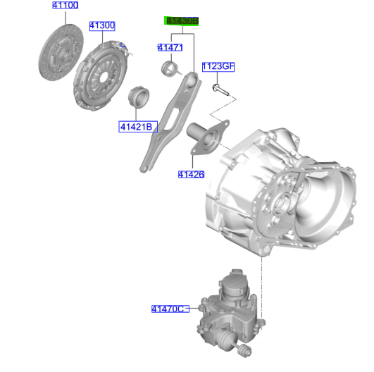 DEBRIYAJ CATALI 4143004000