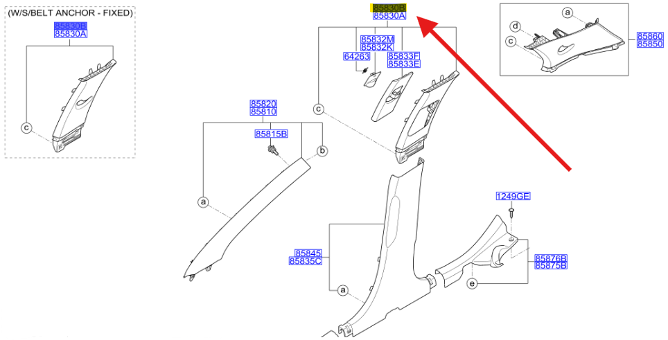 ORTA DIREK UST DOSEME-SAG 85840G6010BU5