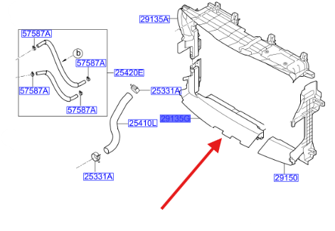 RADYATOR TUTUCUSU 29136C5000