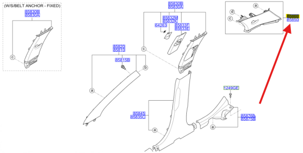 ARKA SAG CITA 85860G6000BU5