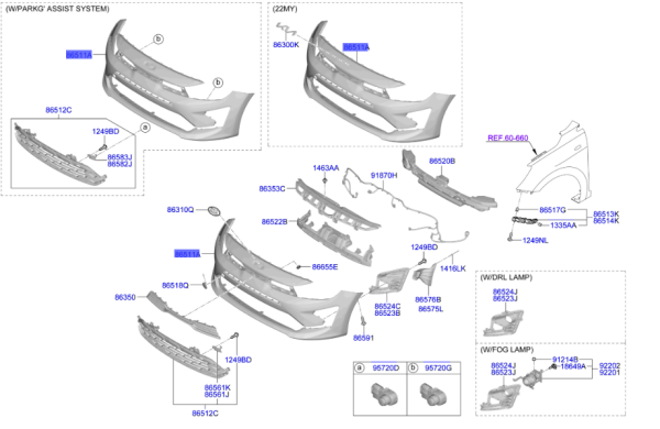 ON TAMPON BAKALITI 86510H8AD0