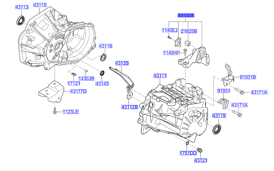 SANZUMAN DESTEK BRAKETI 4312002620