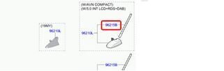 Stonic Tavan Anten Çubuk 96215G6000