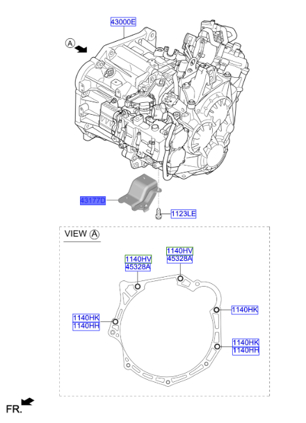 BRAKET -SANZUMAN 431762D500