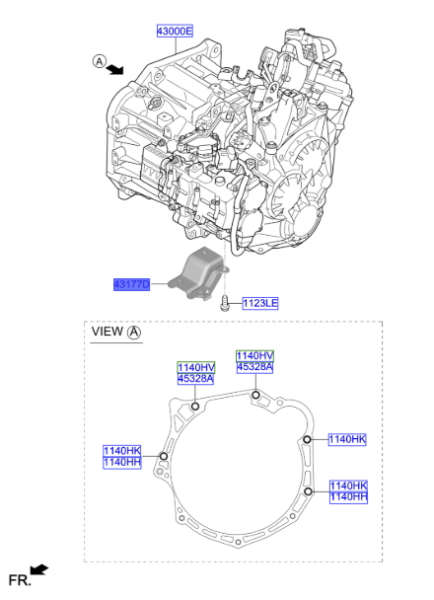 BRAKET -SANZUMAN 431762D500