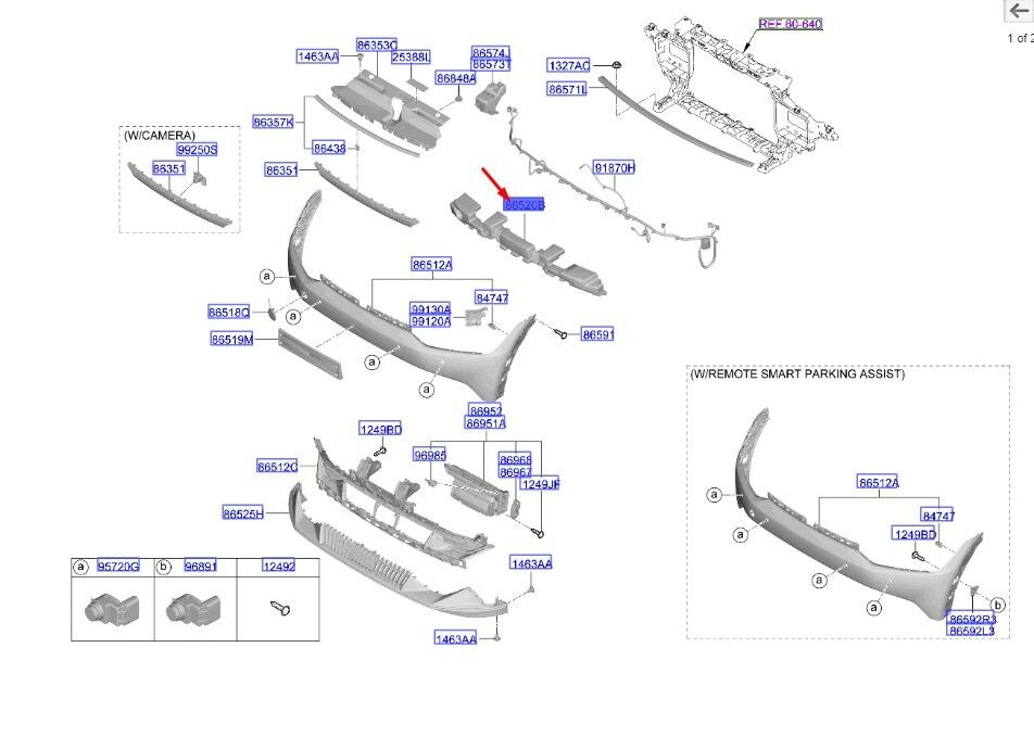 ON TAMPON DARBE EMICI 86520CV200