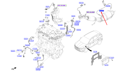 EGZOST SICAKLIK SENSORU 392602M540